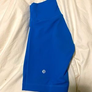 Lululemon wunder train bike shorts